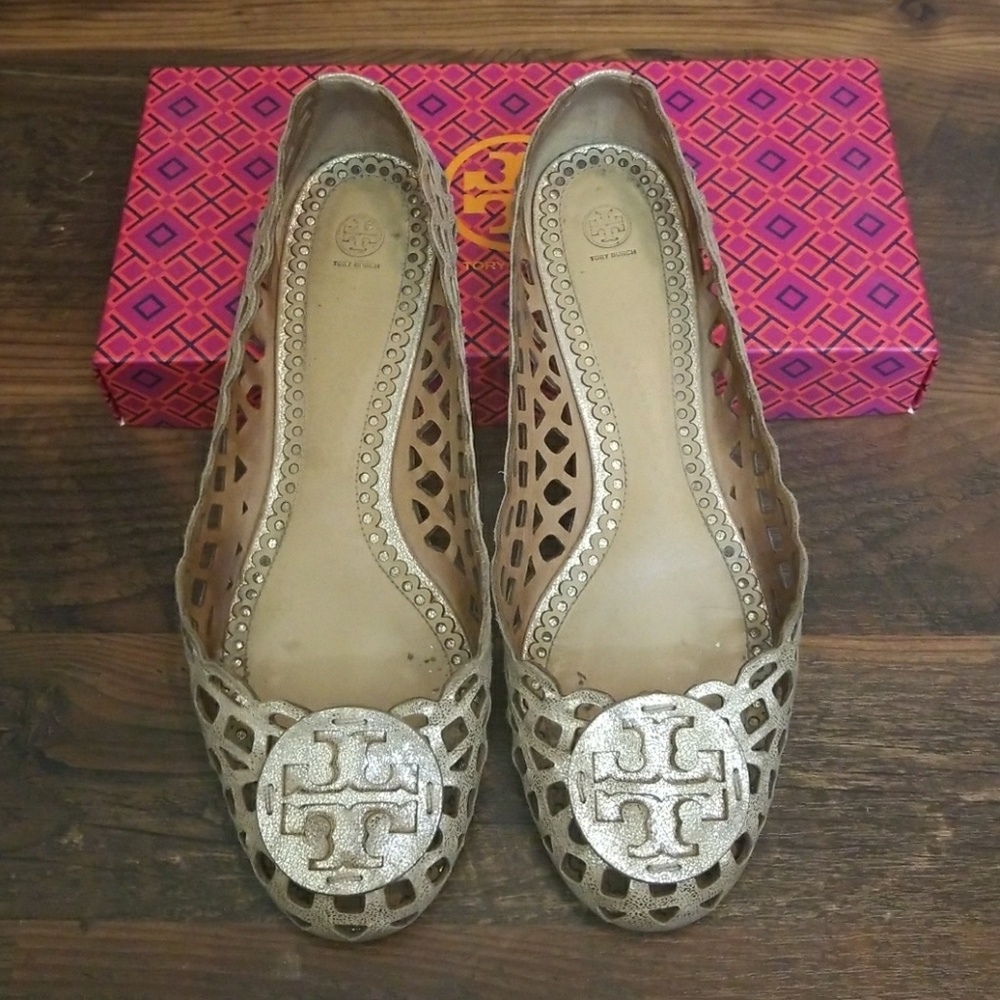 Tory Burch flats size 10